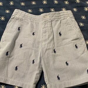 Polo by Ralph Lauren Kids Striped Shorts with Embroidered Logo